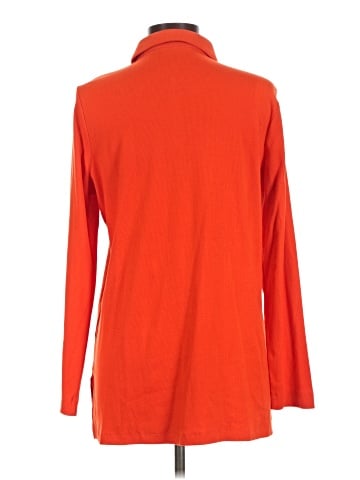 H By Halston Long Sleeve Button-Down Shirt (view 2)