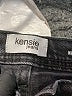 Kensie Chevron-herringbone Gray Jeans Size 6 - photo 7