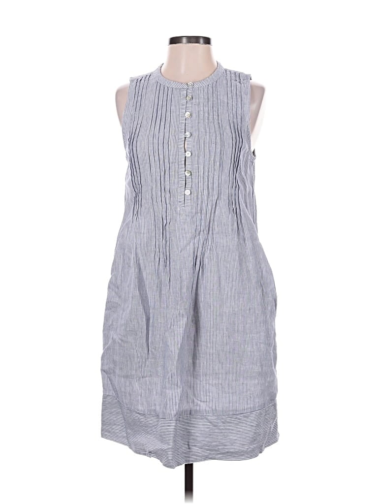 Pre-owned Faherty Casual Dress In Gray