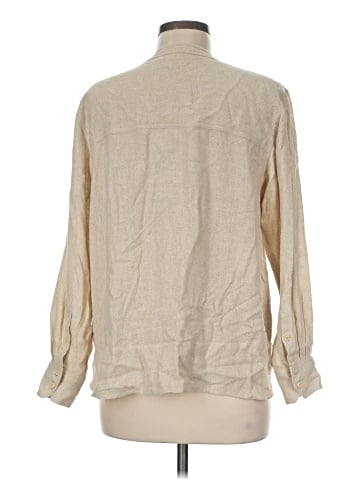 Isabel Marant Long Sleeve Silk Top (view 2)