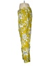 Elevenses Floral Yellow Casual Pants Size 8 - photo 5