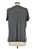 Cos 100% Silk Gray Short Sleeve Top Size L - photo 2