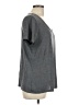 Cos 100% Silk Gray Short Sleeve Top Size L - photo 4