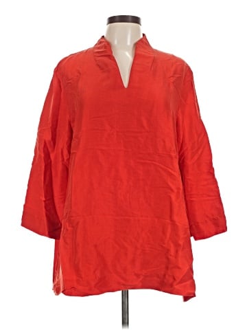 Eileen Fisher 3/4 Sleeve Silk Top (view 1)