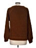 Max Studio 100% Polyester Solid Brown Pullover Sweater Size M - photo 2