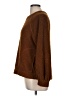 Max Studio 100% Polyester Solid Brown Pullover Sweater Size M - photo 5