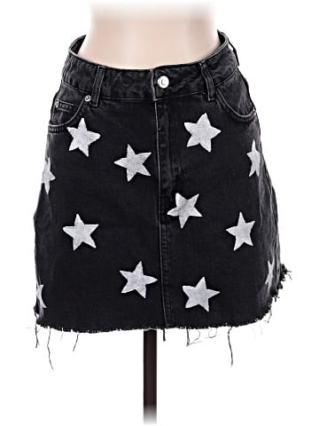 Topshop Denim Skirt (view 1)