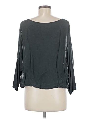GiGi Moda 3/4 Sleeve Silk Top (view 2)