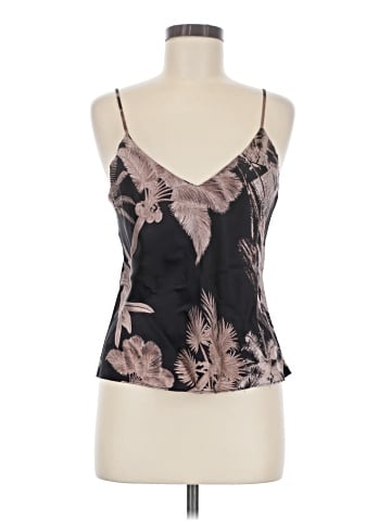 Heidi Merrick Sleeveless Silk Top (view 1)