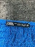 Zara Blue Short Sleeve Blouse Size S - photo 7