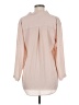 Mossimo 100% Polyester Tan 3/4 Sleeve Blouse Size M - photo 2