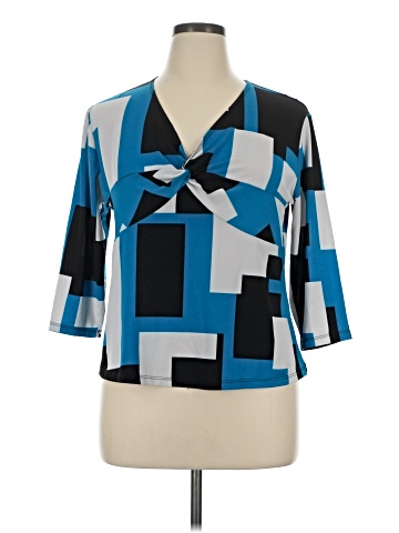 I.N. Studio 3/4 Sleeve Blouse (view 1)