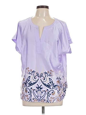 Talbots Short Sleeve Blouse (view 1)