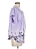 Talbots Purple Short Sleeve Blouse Size L - photo 4