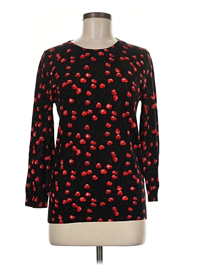 Pre-owned Jcrew Wool Pullover Sweater In Red