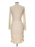 Unbranded Solid Ivory Cocktail Dress Size L - photo 2
