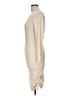 Unbranded Solid Ivory Cocktail Dress Size L - photo 5