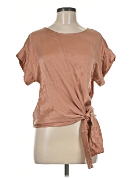 Amour Vert Short Sleeve Silk Top (view 1)