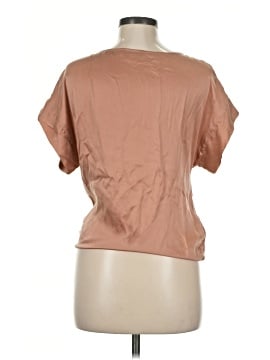 Amour Vert Short Sleeve Silk Top (view 2)