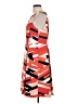 Nine West Graphic Orange Cocktail Dress Size 10 - photo 5