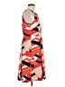 Nine West Graphic Orange Cocktail Dress Size 10 - photo 4