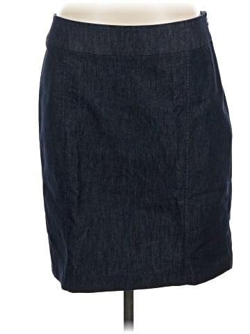 Halogen Denim Skirt (view 1)