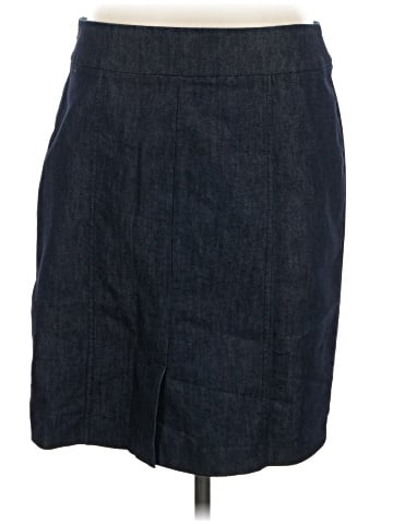 Halogen Denim Skirt (view 2)