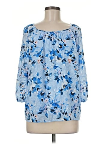 AGB 3/4 Sleeve Blouse (view 1)