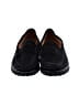 Pascucci 100% Leather Black Flats Size EU 38 1/2 - photo 2