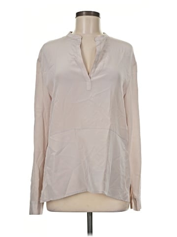 Brochu Walker Long Sleeve Silk Top (view 1)