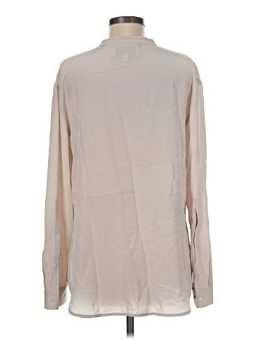 Brochu Walker Long Sleeve Silk Top (view 2)