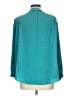 Chico's 100% Polyester Teal 3/4 Sleeve Blouse Size Lg (2.5) - photo 2