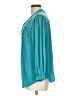 Chico's 100% Polyester Teal 3/4 Sleeve Blouse Size Lg (2.5) - photo 5