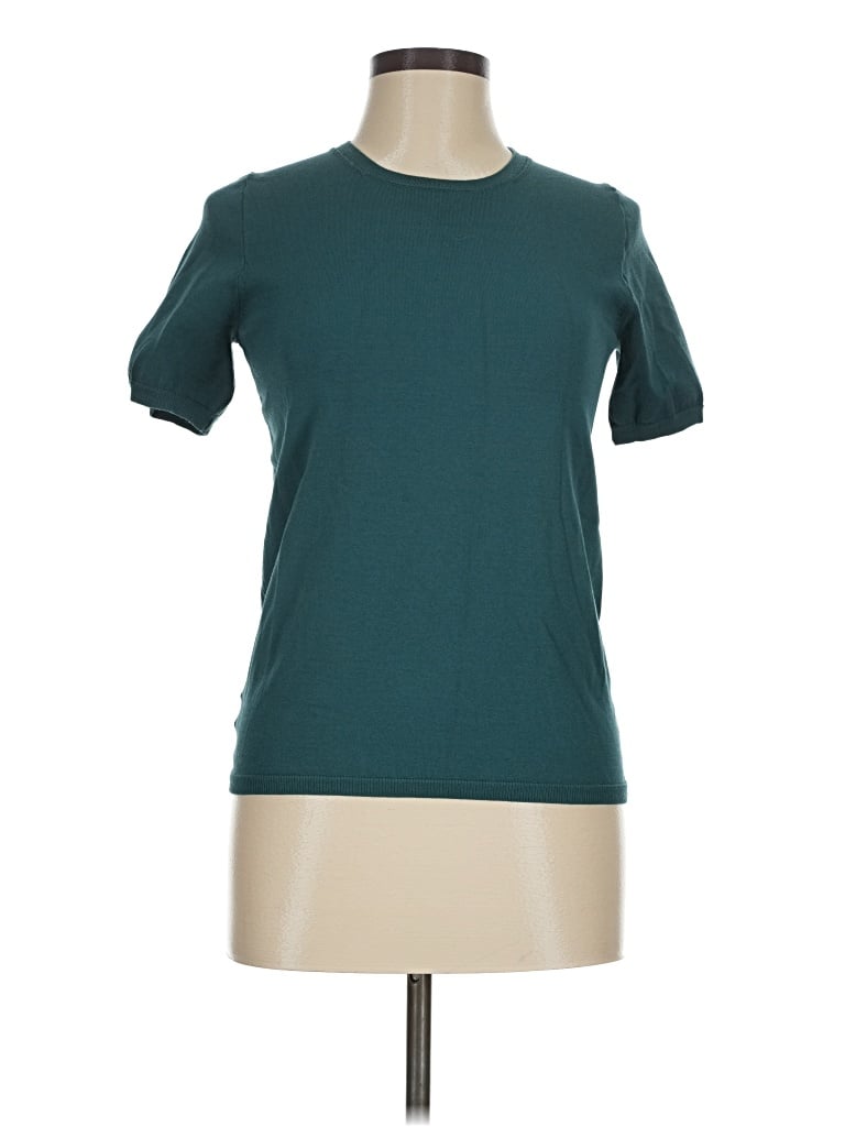 Pre-owned Ann Taylor Pullover Sweater In Teal