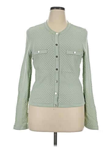 White House Black Market Long Sleeve Blouse (view 1)