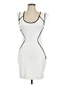 Express Graphic White Cocktail Dress Size 10 - photo 1