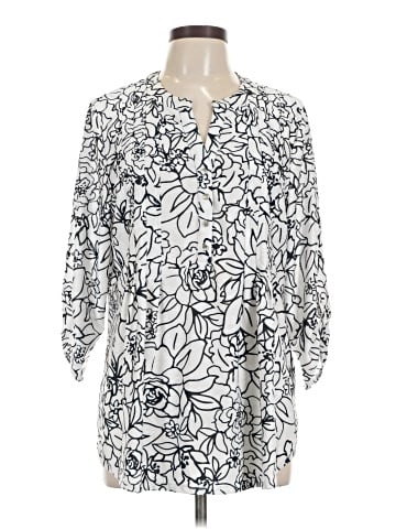 Cathy Daniels 3/4 Sleeve Blouse (view 1)