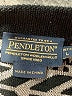 Pendleton Chevron-herringbone Black Wool Pullover Sweater Size Lg Petite - photo 7