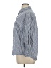 Old Navy 100% Cotton Stripes Blue Long Sleeve Button-Down Shirt Size 14 - photo 5