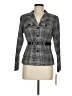 Olivia Matthews Houndstooth Gray Jacket Size 8 - photo 1