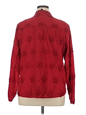 Tribal Long Sleeve Blouse (view 2)