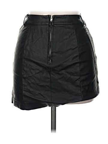 Forever 21 Faux Leather Skirt (view 2)
