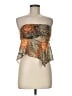 Shein Brown Orange Tube Top Size M - photo 1