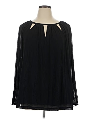 Jennifer Lopez Long Sleeve Blouse (view 1)