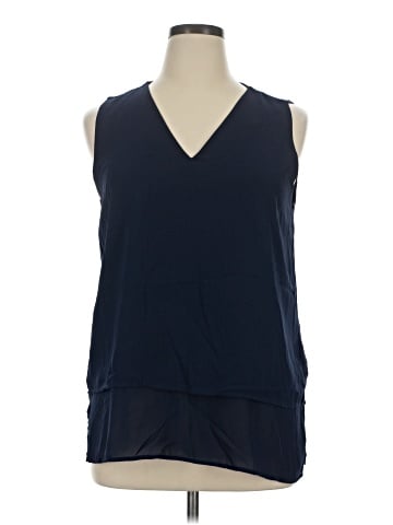 MICHAEL Michael Kors Sleeveless Blouse (view 1)