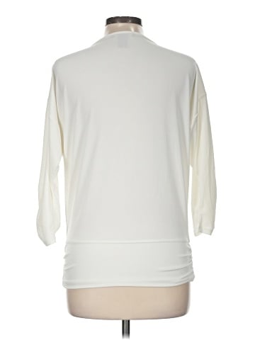 White House Black Market 3/4 Sleeve Blouse (view 2)