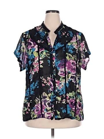 Nue Options Short Sleeve Blouse (view 1)