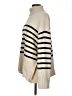 Gap Stripes Tan Turtleneck Sweater Size S (tall) - photo 5