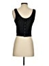 Alice + Olivia Black Sleeveless Top Size S - photo 2