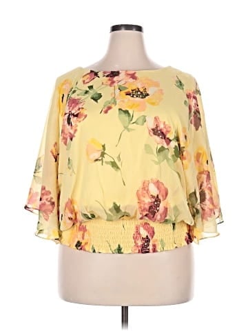 Cynthia Steffe 3/4 Sleeve Blouse (view 1)
